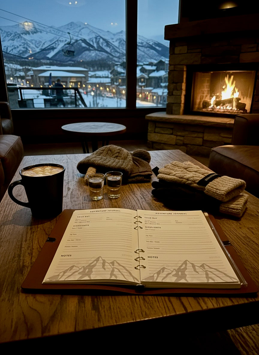 ski lodge adventure journal apres ski