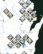 Top 50 Wisconsin Public Golf Courses Scratch-Off Map