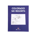Colorado Ski Resorts Scratch-Off Map