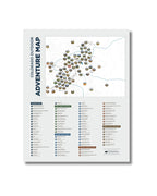 Colorado Outdoor Adventure Scratch-Off Adventure Map
