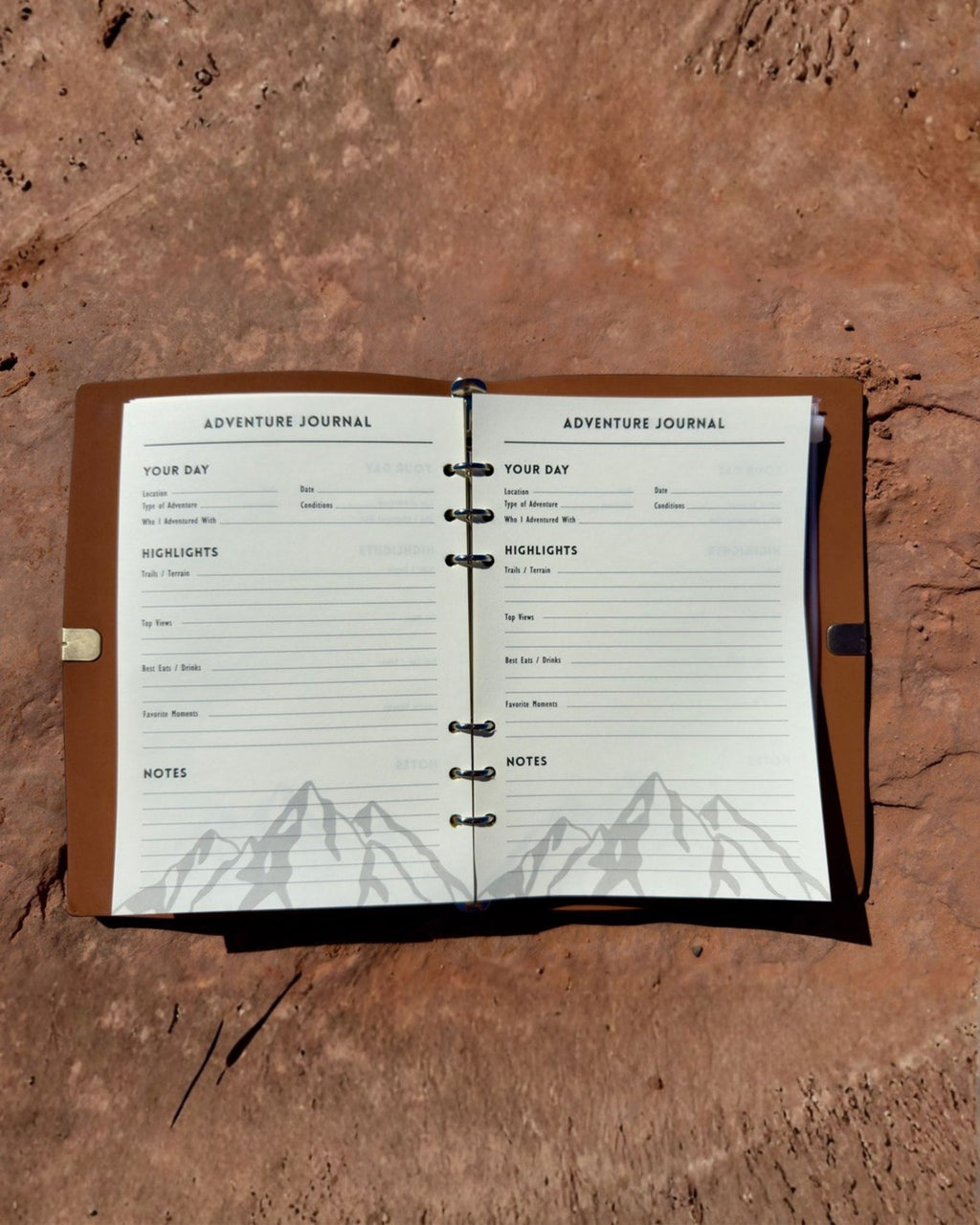 Adventure Journal: Vegan Leather Edition