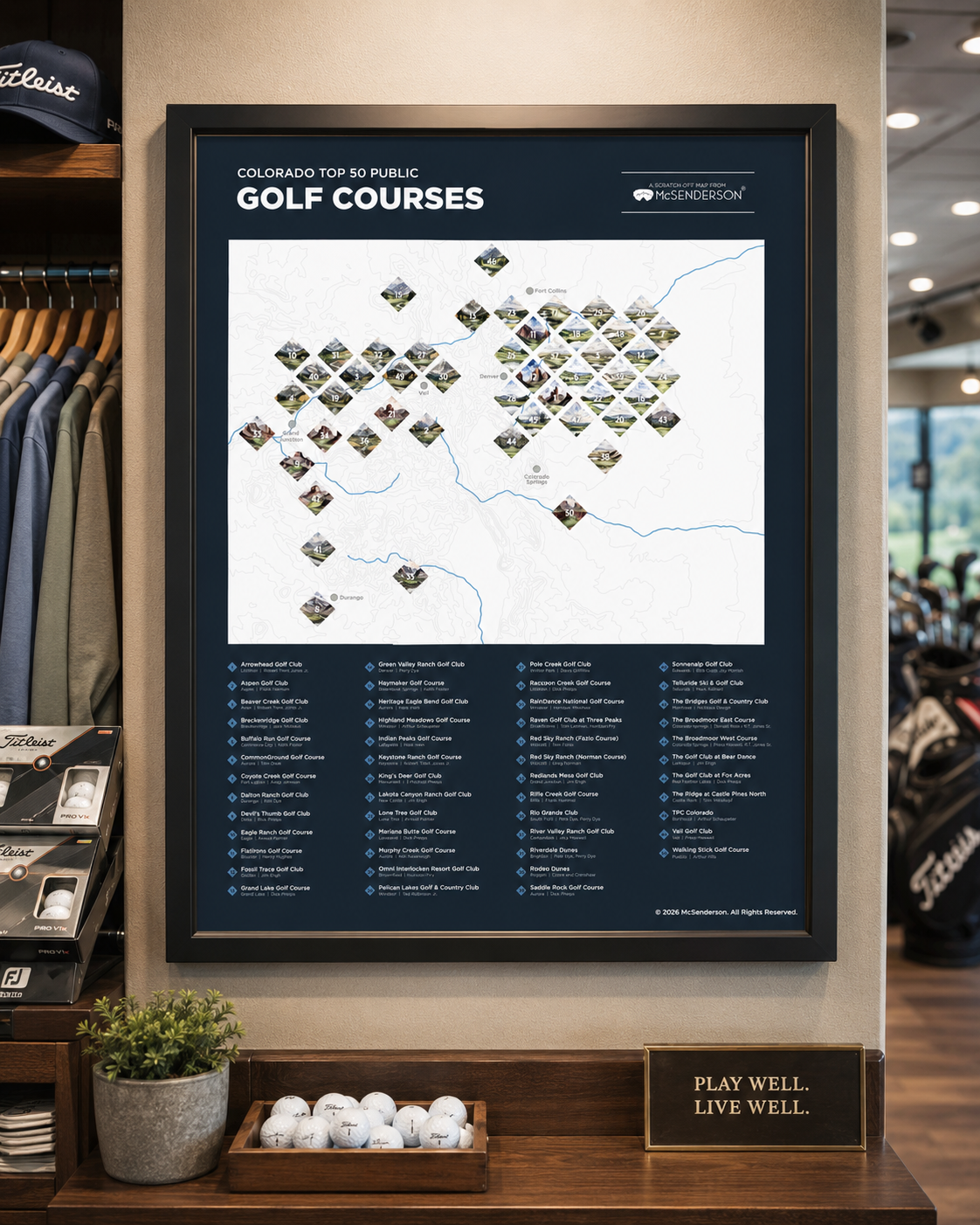 Top 50 Colorado Public Golf Courses-Presale
