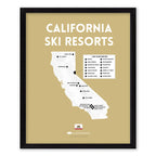 The Ski States Bundle: Ultimate Ski Resort Scratch-Off Maps (3-Pack)