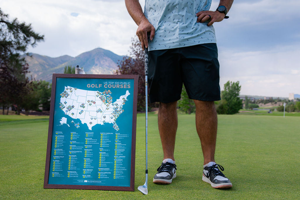 Guy Golfing